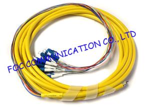 Wholesale Fan Out LC / UPC pigtail fiber optic 12 Core With High Tensile Strength from china suppliers