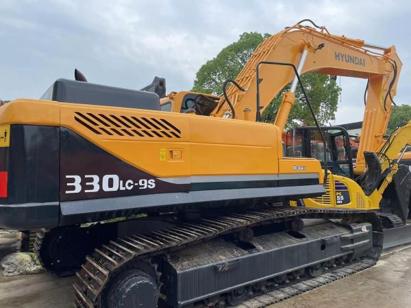 Heavy Duty Excavator Digger hyundai 330-9s with 0.2-2.5 Cubic Meters Bucket
