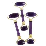 Skin Tightening Purple Face Roller Double Jade Roller