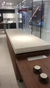 Wholesale 75in Family Stained Plywood Modern Beadboard Kitchen Cabinets U Shape Particle Board from china suppliers