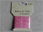 100% pure silk embroidery ribbon