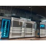 OEM Commercial Shoe Display Rack Wood Shoes Display Showcase For Shop Furniture