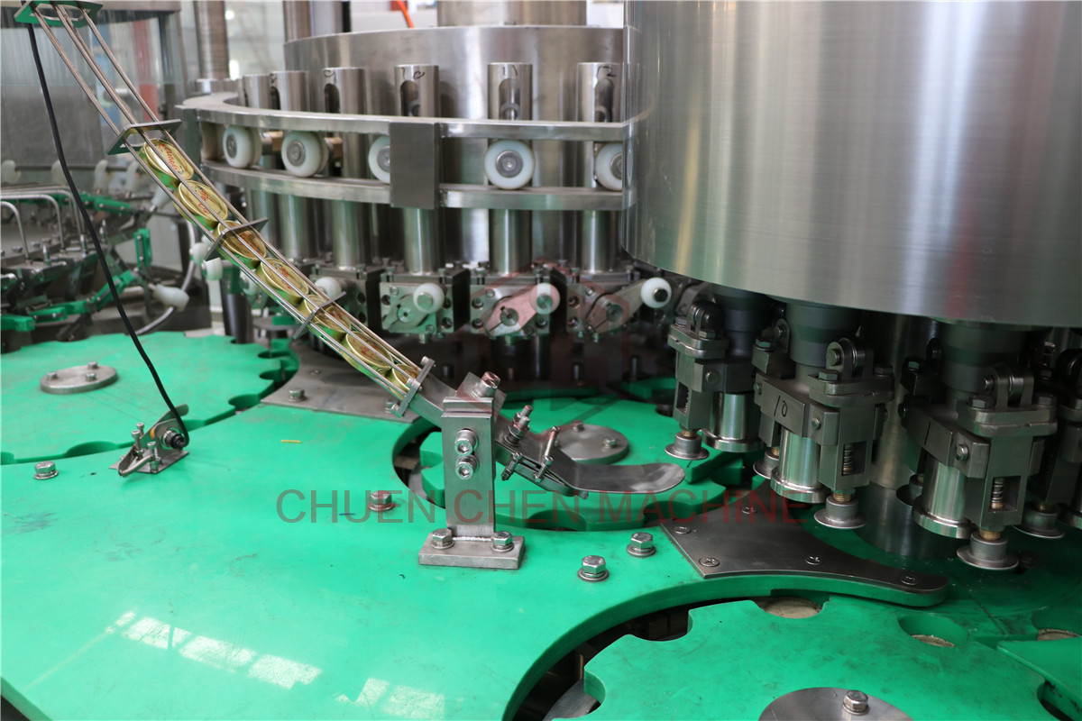 Glass Bottle Sauce Filling Machine With Fruit Pulp Processing Equipment