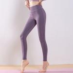 Lightweight 81 Waist Breathable Yoga Pants Nylon Spandex Anti Bacterial