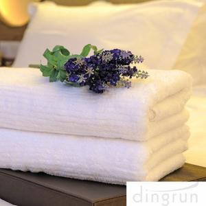 Wholesale White Color Luxury Pure Cotton Bath Towels Home / Hotel Use Soft Touch Azo Free from china suppliers