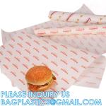 Unbleached Deli Wax Paper Sheets For Food, Basket Liners Food Picnic Paper