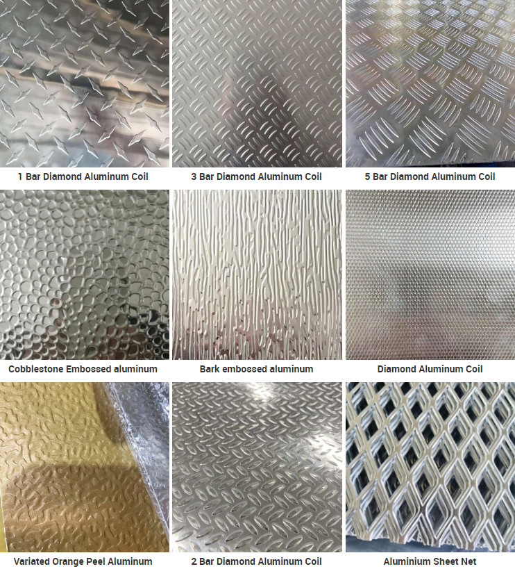 5754 5 Bar 5mm Aluminum Sheet Checked Pattern Plates Aluminum Checked Plate