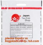 ICAO Duty Free Packaging, STEBs Bags, Custom Airport Store, Retail Shop Security