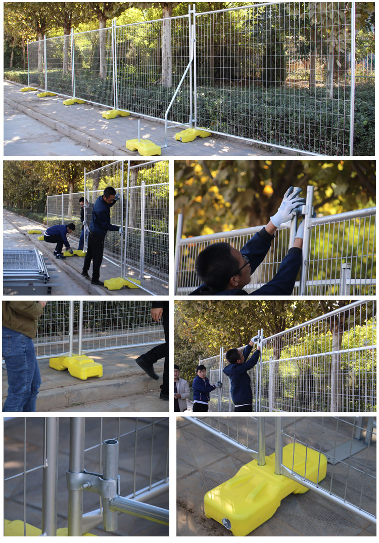 2.1*2.4m Australia Standards Construction Welded Temporary Building Fence