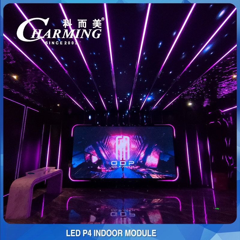 HD P2 P2.5 P3 P4 P5 3840Hz VIDEO 3D LED SCREEN IP50 INDOOR KTV ROOM ELECTRONIC ADVERTISING BOARD LED DISPLAY MODULE FOR BANQUET PERFORMANCE