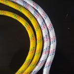 Static Outdoor Nylon Rope 12mm 330lbs For Safety Rock Climbing