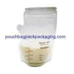 Baby breast milk storage bags SGS approval 8OZ 250ml BPA free