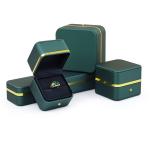 PU Material Jewelry Packaging Box For Rings Earrings Bracelets And Necklaces 0