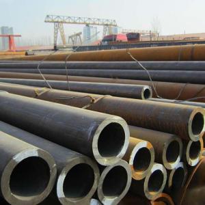 Wholesale Black Painting Seamless Carbon Steel Pipe Random Length from china suppliers