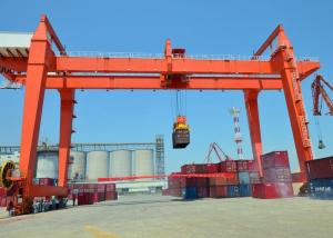 China Strong Bearing Capacity Double Beam Gantry Crane 5-50 Ton For Smelting Works on sale