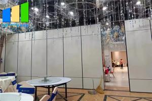 Wholesale Wooden Mobile Folding Partition Doors Movable Walls For Restaurant from china suppliers