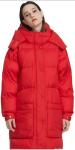 Plus Size Women's Heavy Down Jacket , 100% Polyester Shell Fluffy Hood Coat