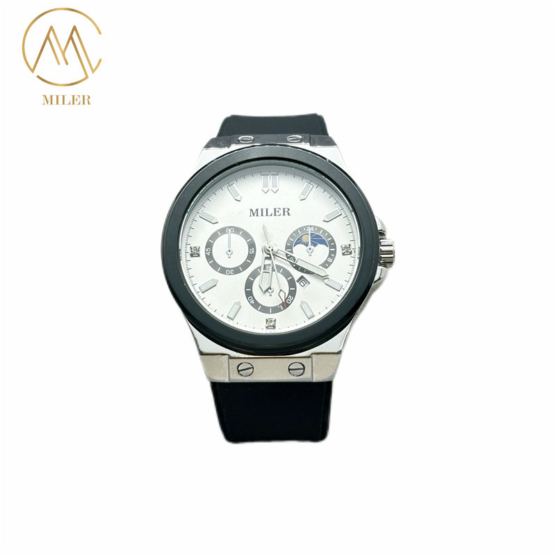 30ATM Water Resistant Classic Wrist Watches Mineral Dial Date Display Luminous Hands Watch