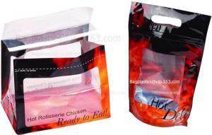 Wholesale Rotisserie Chicken Bag, Hot &amp; Cold Ready-To-Eat Meal. Microwave Resealable Freezer from china suppliers