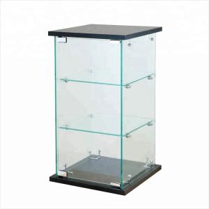 Wholesale Modern Glass Display Rack Sample Jewelry Countertop Black Tower from china suppliers