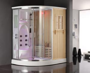 Wholesale Wet Steam Bathroom Shower Enclosure Sauna Ozone Disinfection from china suppliers