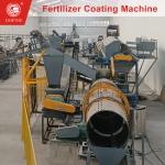 Liquid Spray Rotary Drum Fertilizer Coating Machine 0.1mm-1.5mm Coating