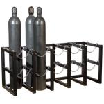 Fabrication 15 Cylinder Welding Tank Rack Oxygen Bottle Cage