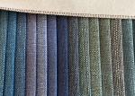 Woven Sofa Upholstery Fabrics , 145cm Linen Furniture Fabric