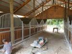 Hot Dip Galvanized Horse And Stable High Resistance Corrosion