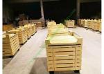 Durable Hypermarket Wooden Fruit Stand With Acrylic Guardrail On Top