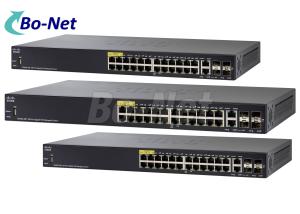 Wholesale Original CISCO 28 Port Gigabit POE Managed Switch 350 Series SG350-28P-K9-CN from china suppliers