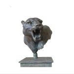 Life Size Metal Garden Ornaments Animals Sculptures For Home