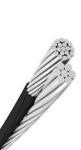 XLPE PVC 0.6/1KV Aerial Bundle Cable IEC60502 Duplex Service Drop Cable