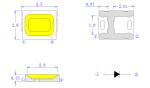 OEM 3v 2835 26-28lm bead Smd LED Light Chip Strip Home Decoration