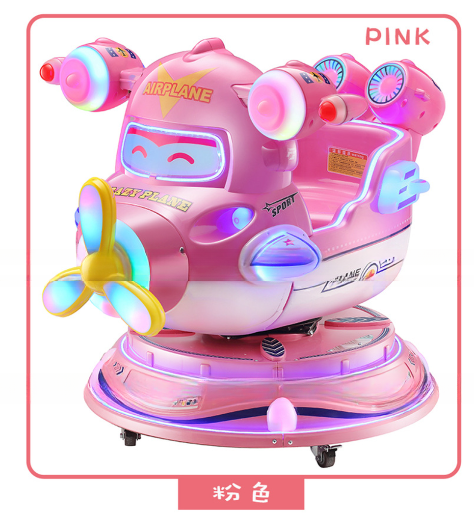 Customized Coin Operated Amusement Rides Mini Fairground Helicopter Type