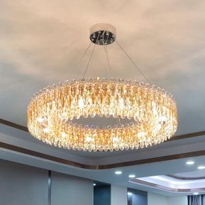 Wholesale Luxury Living Room Sitting room Metal Round gold ceiling light(WH-MI-306) from china suppliers