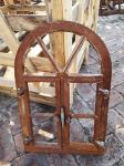 OEM Antique European Swing Open Cast Iron Windows H57.5xW38CM