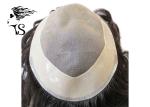 Free Style Mono Center Mens Hair Pieces Wigs With 100% Indian Remy Human Hair