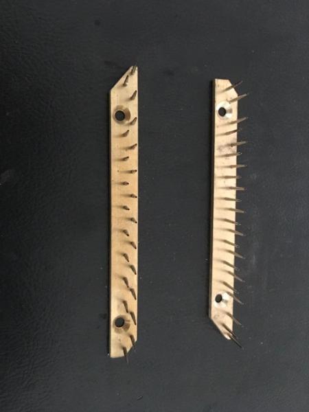 Stenter Machine Parts Pin Plate Steel Textile Pin Pinbar Strip Pin For Textile