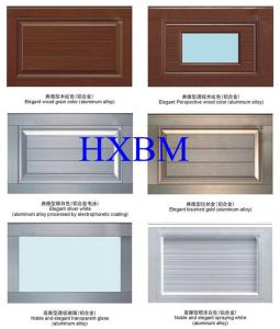 Wholesale Residential Horizontal Aluminium Garage Doors With Automatic Safety Protection Device from china suppliers