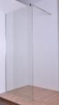 Clear Glass Shower Enclosures Kits With Stainless Steel Support Bar / Chrome