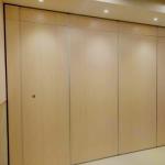 Wood Acoustic Movable Partition Walls Single Door Or Double Door Passdoors