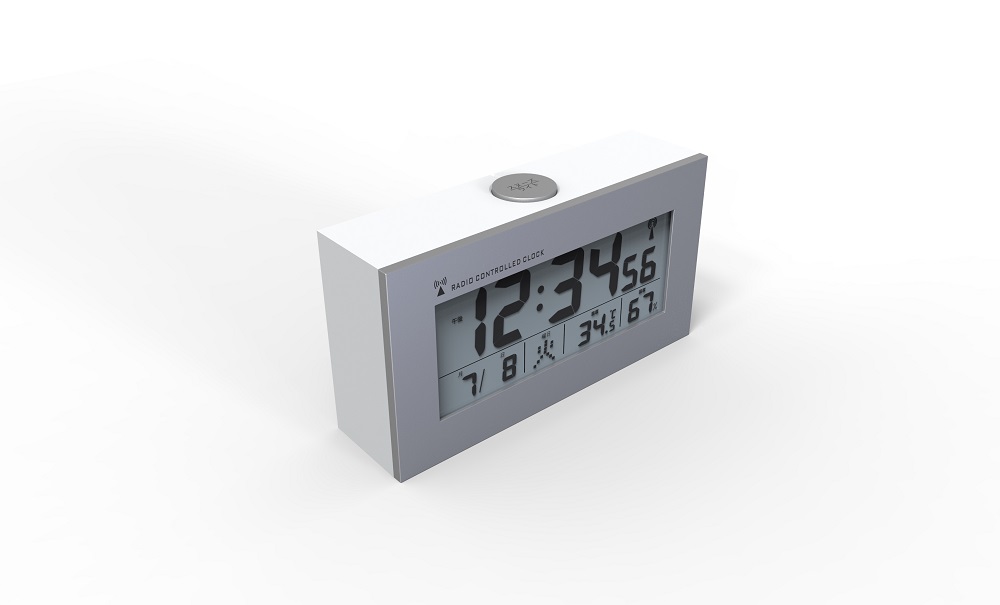 148x82x40mm Electric Table Clock Calendar Temperature And Humidity Led Clock