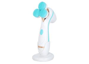 Wholesale Waterproof Electric Facial Cleanser 3 Replacement Heads 12 Months Warranty from china suppliers