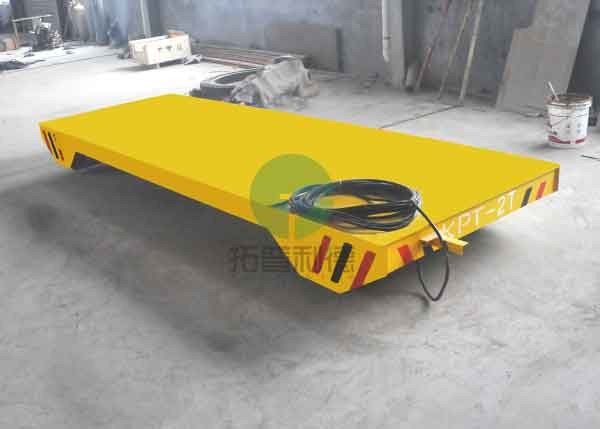 Plant Material Interbay Slab Deck Transfer Track Mounted Ttoneable Die Truck