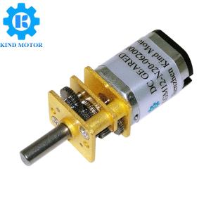 Wholesale Small pololu micro 12mm ga12-n20 1.5v 3v 5v 6v 7.4v 12v 24v n10 n20 n30 all-metal gear reduction motor from china suppliers