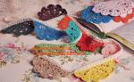 Rustic wedding decor burlap lace bunting jute banner,festival, Rainbow Cotton