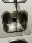 Brushed Ss201 Small Single Bowl Undermount Stainless Steel Kitchen Sink
