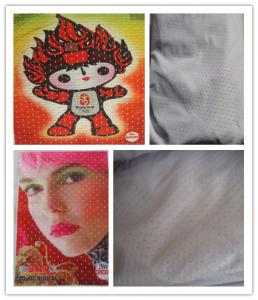 Wholesale Polyester Hole Warp Knitted Custom Printed Fabric For Sports Wear from china suppliers