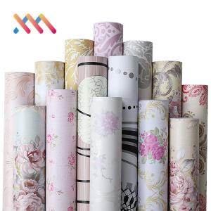 Wholesale Stripes Plaid Customised Wall Sticker 10m Vinyl Peel &amp; Stick Wallpaper from china suppliers
